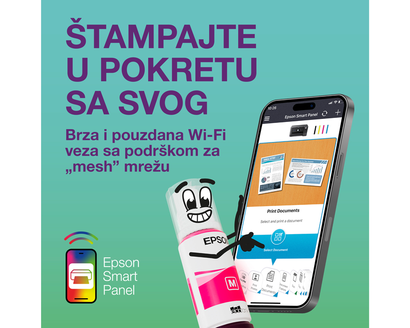 L1350 EcoTank ITS wireless (4 boje) inkjet štampač