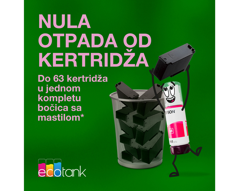 L1350 EcoTank ITS wireless (4 boje) inkjet štampač