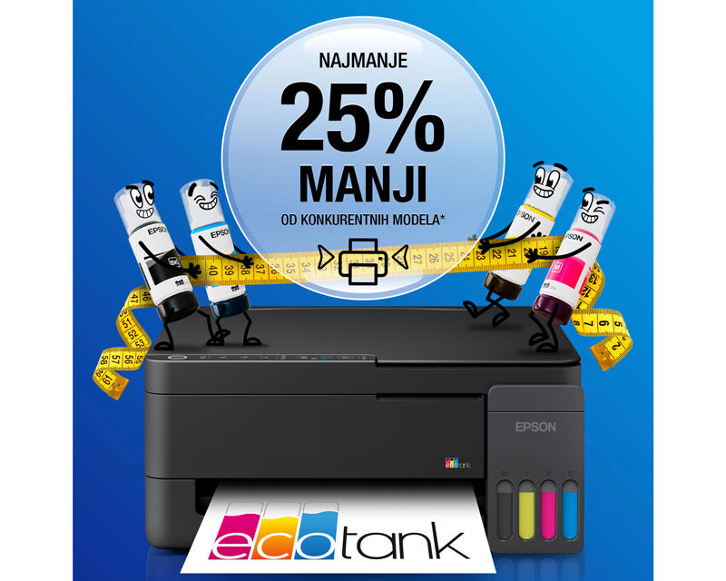 L3350 EcoTank ITS wireless multifunkcijski inkjet štampač