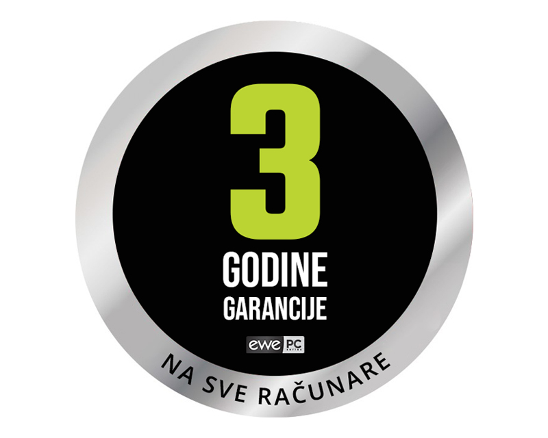 PR VIper gejmerski kompjuter AMD Ryzen 7 7700X 32GB 1TB SSD Radeon RX 9060XT 750W