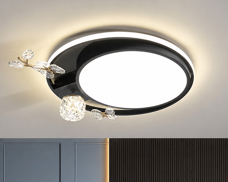 BH2031 plafonski luster srebrni