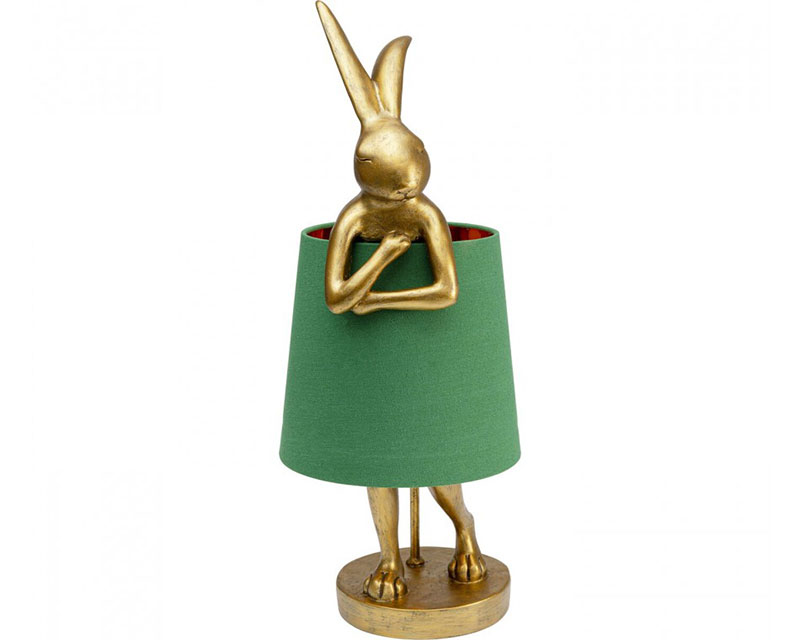 L8 dekorativna stona lampa zelena