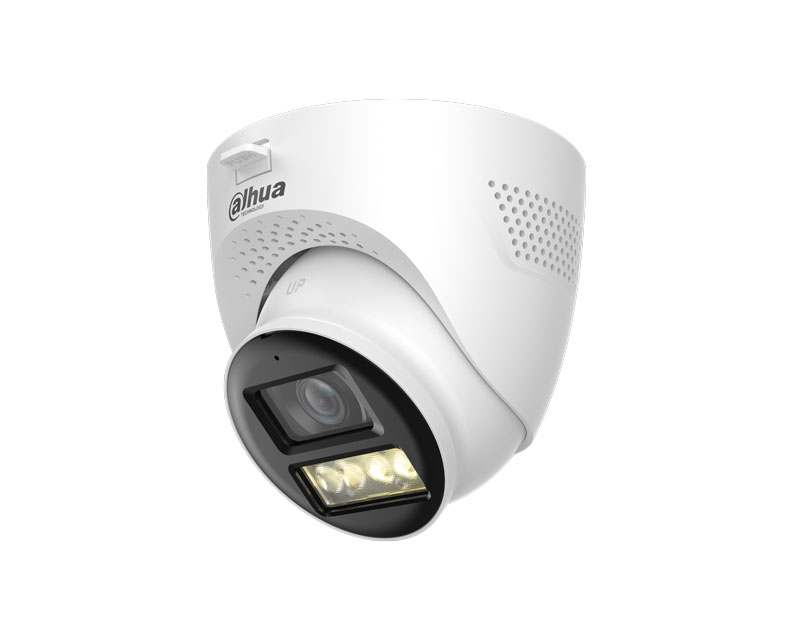 HAC-HDW1200TQP-IL-T-0280B-DIP 2MP Smart Dual Light HDCVI Two-way Talk Fixed-focal Eyeball kamera