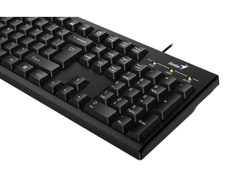 KB-100 USB US crna tastatura