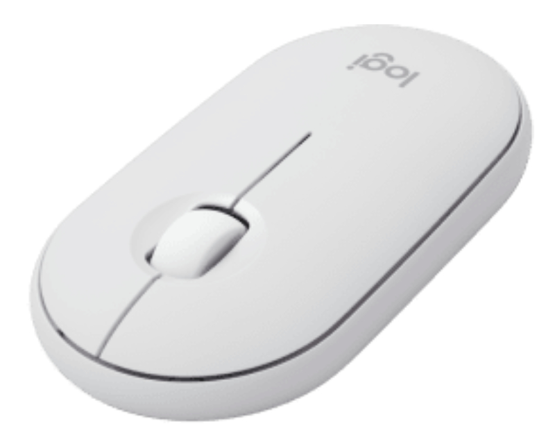 Pebble2 Wireless Combo US tastatura + miš bela
