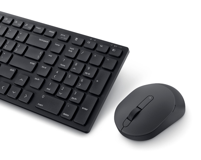 Dell KM555 Silent 2u1 Bežični crni komplet tastatura i miš YU