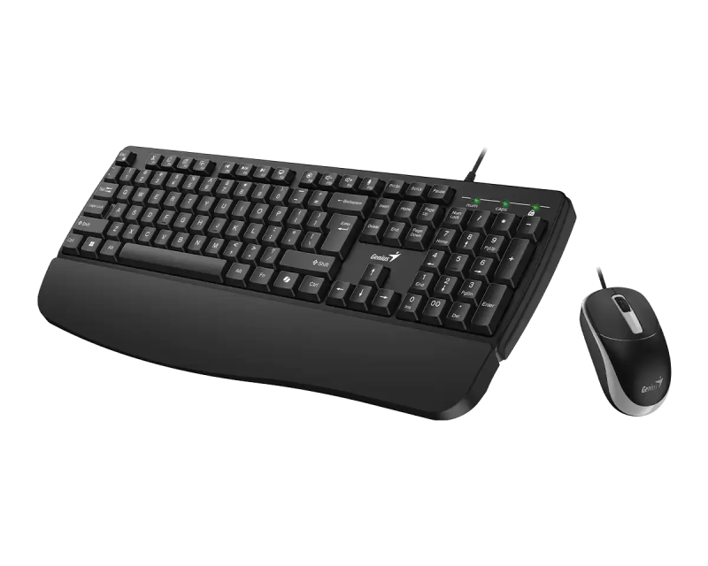 KM-123 USB YU crna tastatura+ USB crni miš