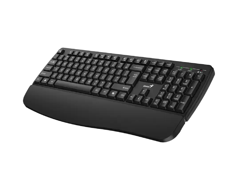 KB-7123 Wireless USB US wireless crna tastatura