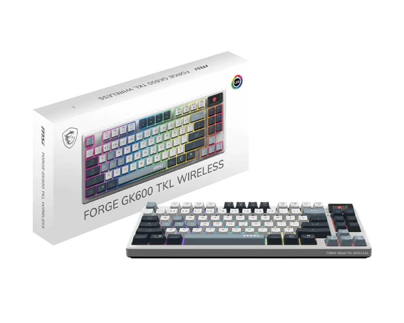 FORGE GK600 TKL W SKY US wireless tastatura