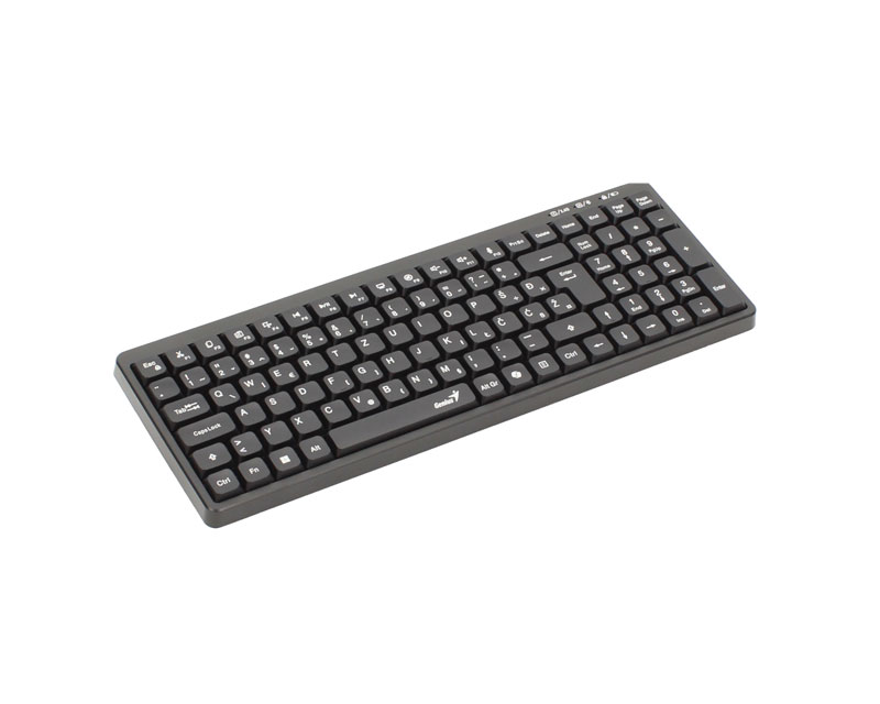LuxeMate Q7100BT Wireless USB YU crna tastatura