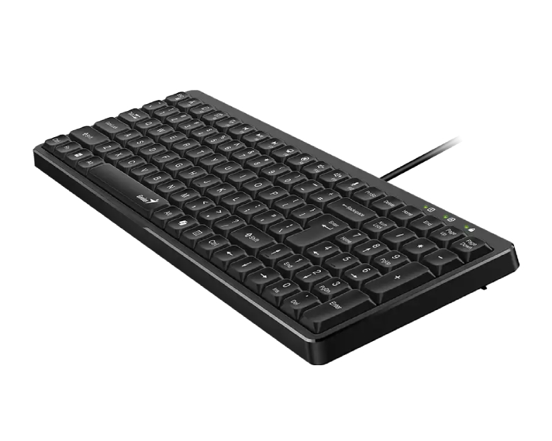 LuxeMate 120 USB US slim crna tastatura