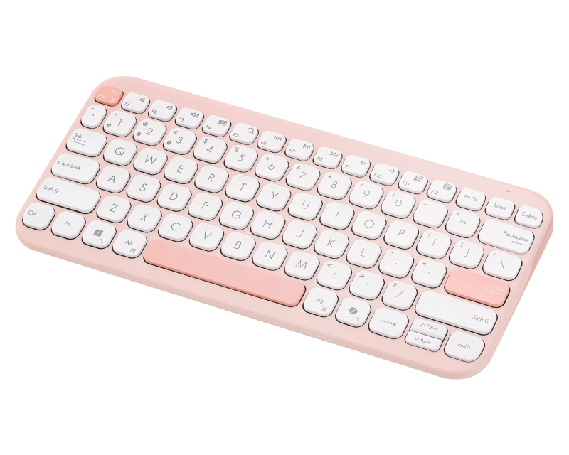 KW100 Marshmallow Wireless tastatura PK (pink)