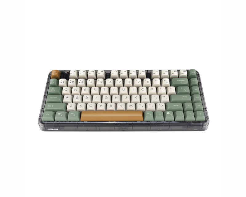 KD201 Jelly75 Keyboard Milk White Wireless tastatura