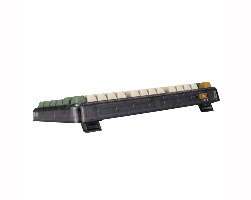 KD201 Jelly75 Keyboard Milk White Wireless tastatura