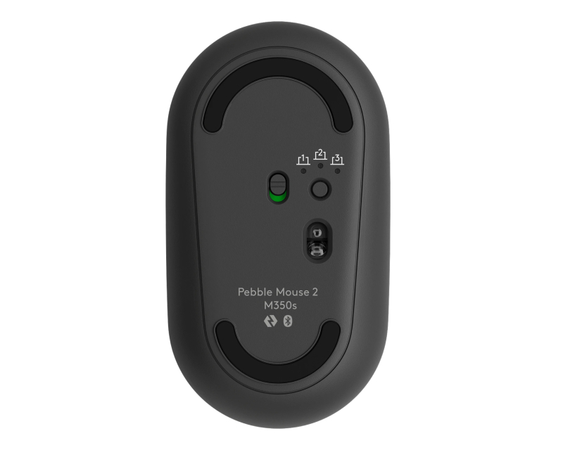 Pebble2 Wireless Combo US tastatura + miš Graphite