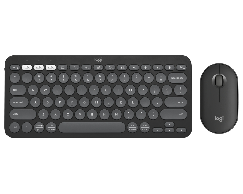 Wireless Combo US tastatura miš Graphite