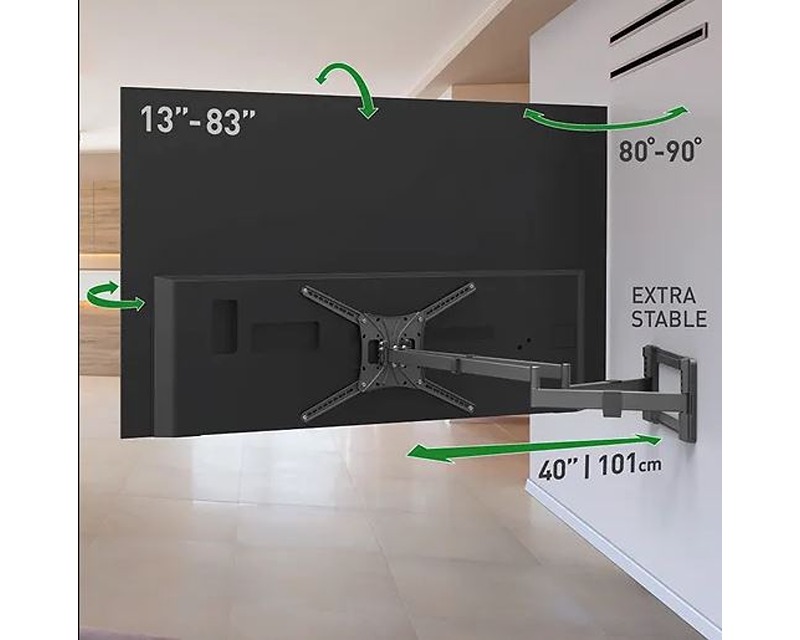 BM464XL LCD TV zglobni zidni nosač od 13 do 86 inča