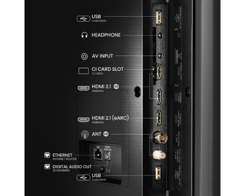 Hisense 43A7NQ Smart TV 43" 4K Ultra HD QLED