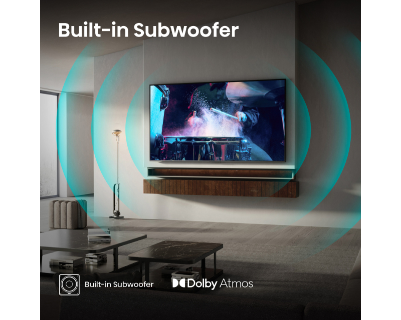 Hisense 100E7Q PRO Smart TV 100" 4K Ultra HD QLED