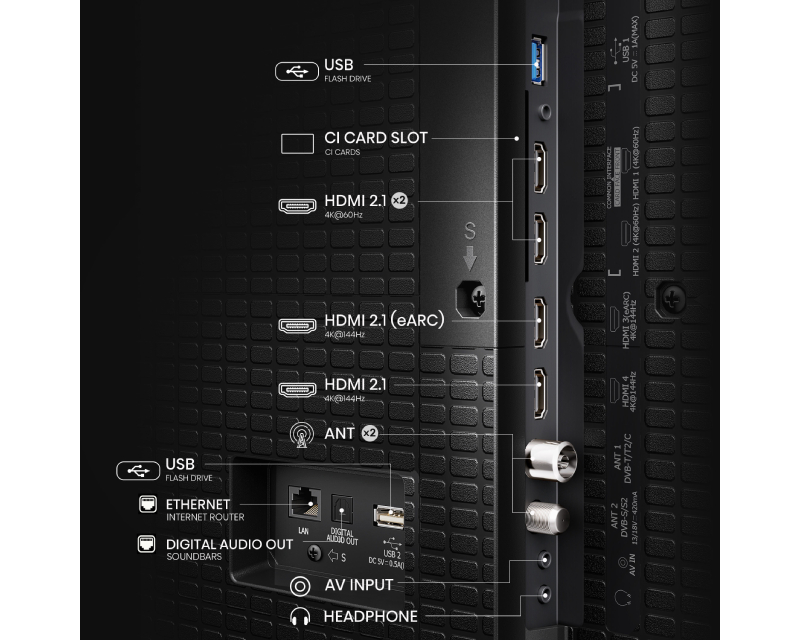 Hisense 100E7Q PRO Smart TV 100" 4K Ultra HD QLED