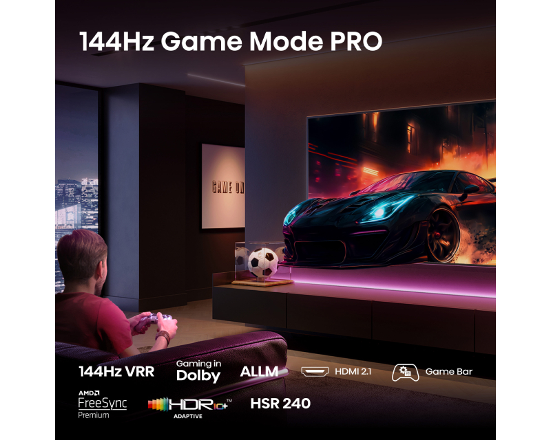 Hisense 75E7Q PRO Smart TV 75" 4K Ultra HD QLED