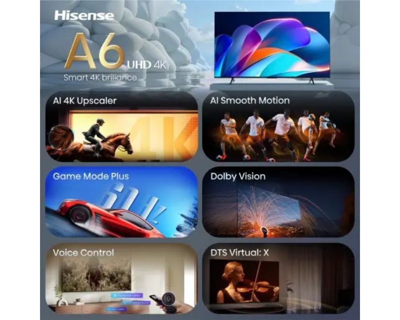 58 inča 58A6S 4K UHD LED Smart TV