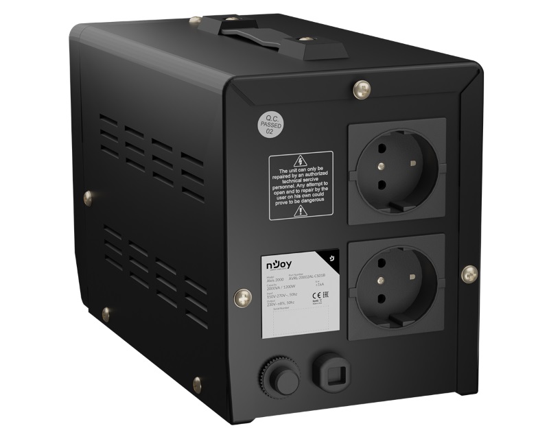 Njoy Alvis AVR 2000VA 1200W stabilizator napona AVRL-20002AL-CS01B
