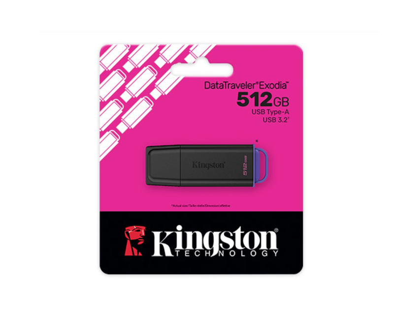 512GB DataTraveler Exodia USB 3.2 Gen1 DTXG2/512GB