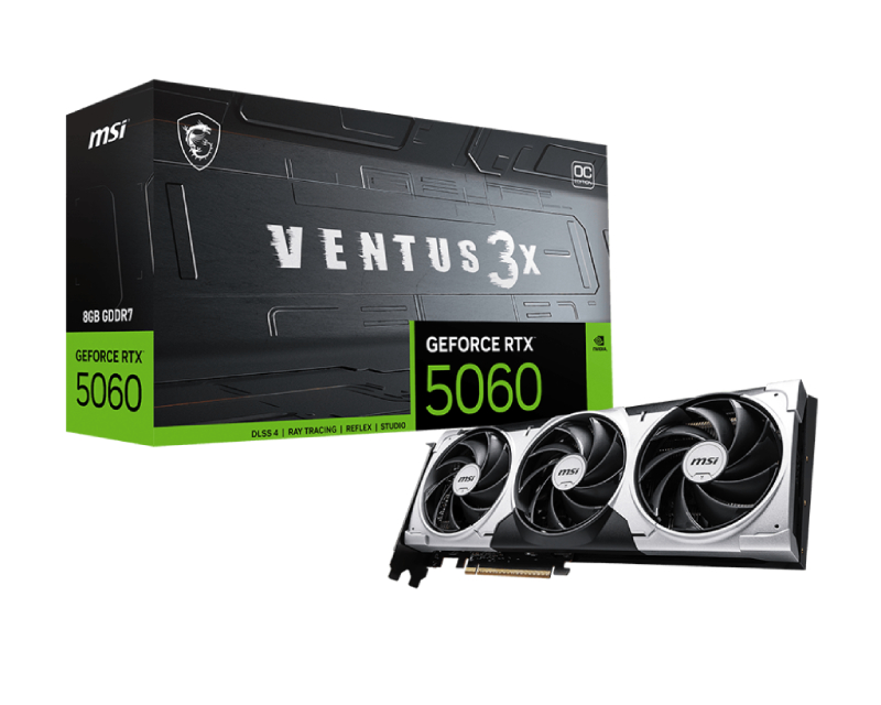 MSI GeForce RTX 5060 8G VENTUS 3X OC grafička karta