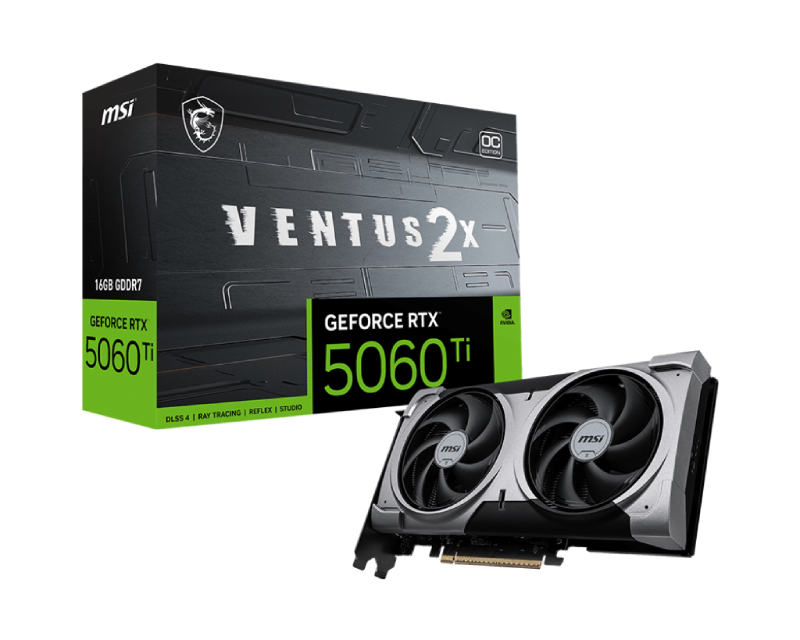 GeForce RTX 5060 Ti 16G  VENTUS 2X OC PLUS grafička karta