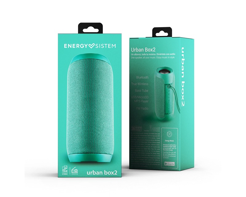 Urban Box 2 Jade portable zvučnik zeleni (M44933)