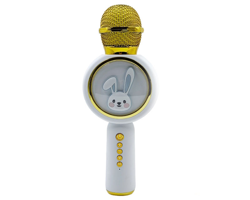 Karaoke Bluetooth Mikrofon X6 beli