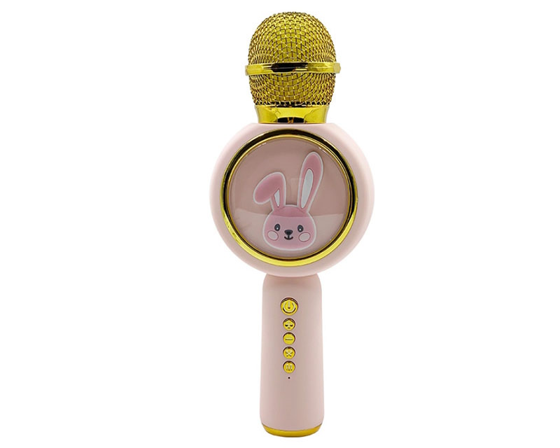 Karaoke Bluetooth Mikrofon X6 roze