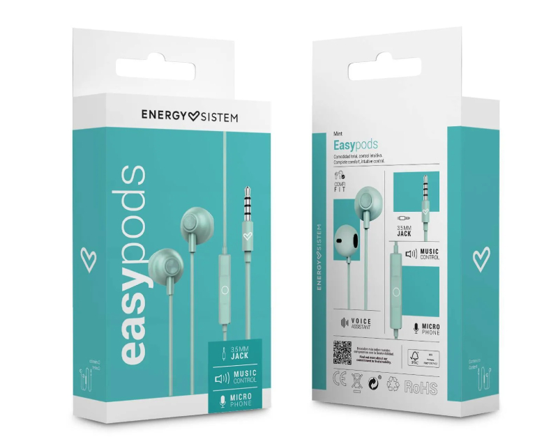 ENERGY SISTEM EasyPods Mint slušalice 