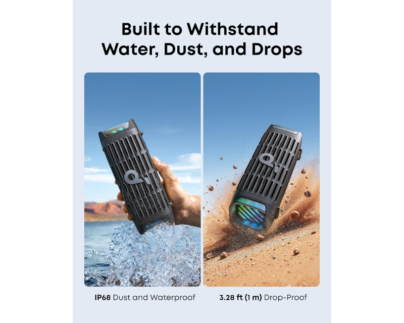 Soundcore Boom 3i Bluetooth Zvučnik Crni