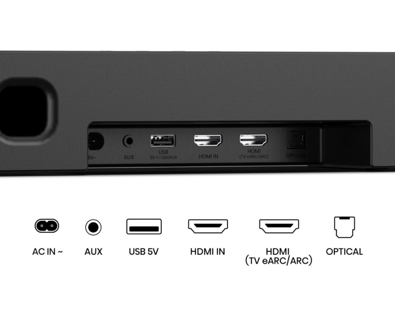 AX5140Q Dolby Atmos soundbar sa bežičnim subwooferom crni