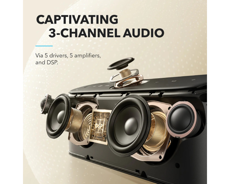 ANKER Soundcore Motion X600 50W prenosivi bluetooth IPX7 zvučnik zeleni