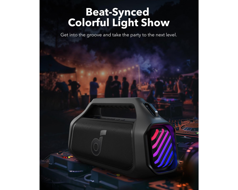 Soundcore Boom 2 Plus 140W 2.2 prenosivi bluetooth IPX7 zvučnik crni
