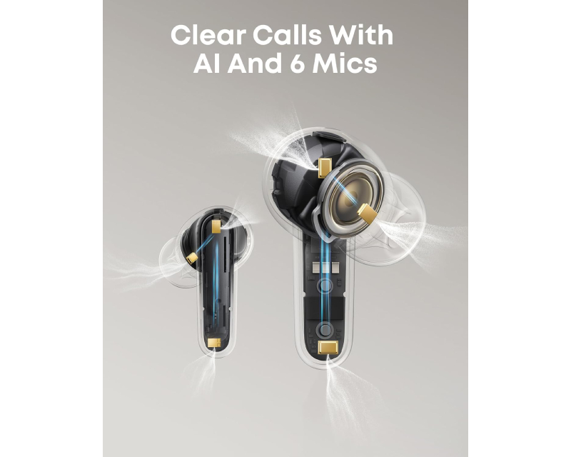 Soundcore P41i ANC BT bubice sa mikrofonom crne