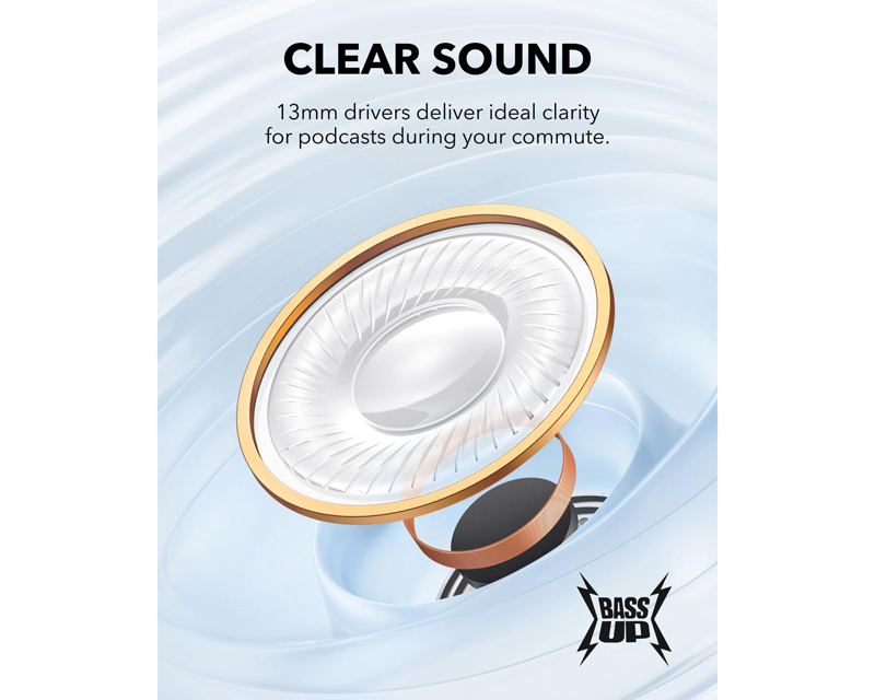 Soundcore K20i TWS BT bubice sa mikrofonom bele