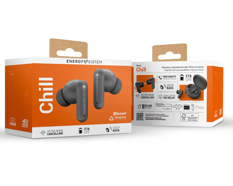Black Chill ANC slušalice crne (M45991)