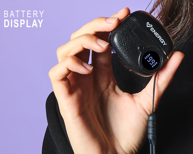Black Chargeview TWS Bežične slušalice crne (M50047)