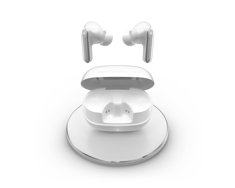 White Serenity ANC Bluetooth slušalice bele
