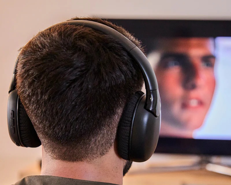 SoundReel TV Bluetooth crne slušalice (M50033)