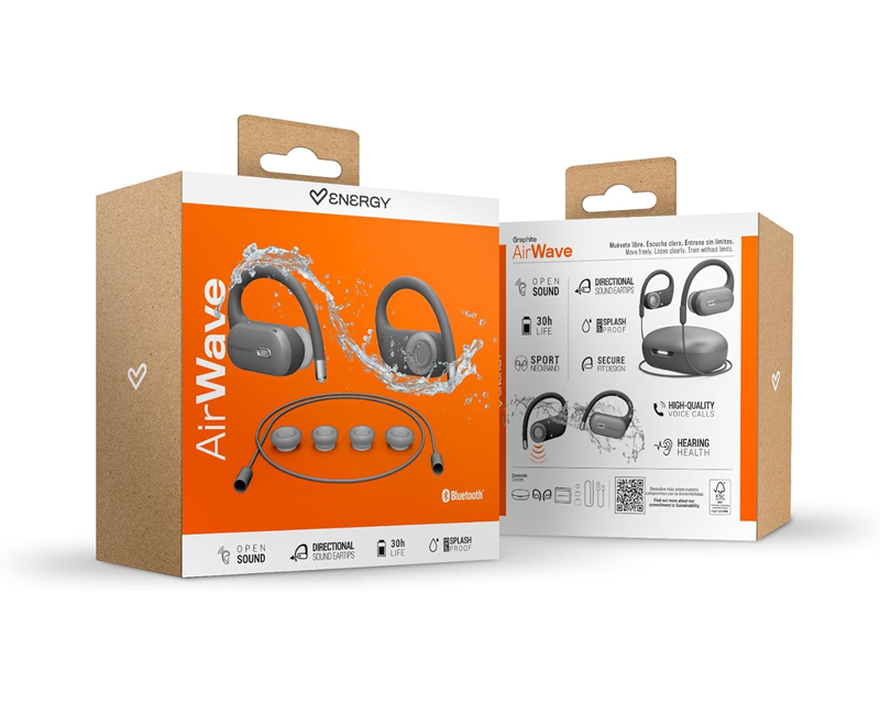 Graphite Airwave Bluetooth  slušalice tamno sive (M45998)