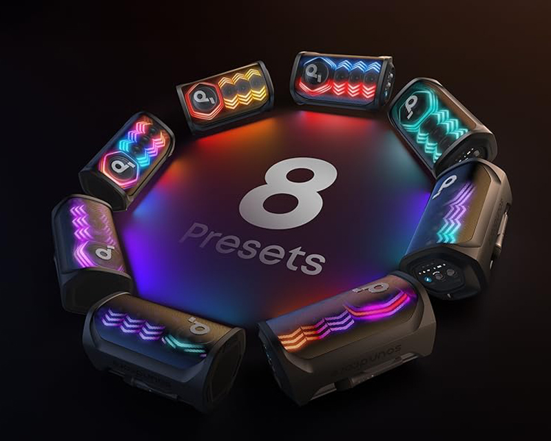 Soundcore Rave 3S 200W prenosivi bluetooth IPX4 zvučnik crni