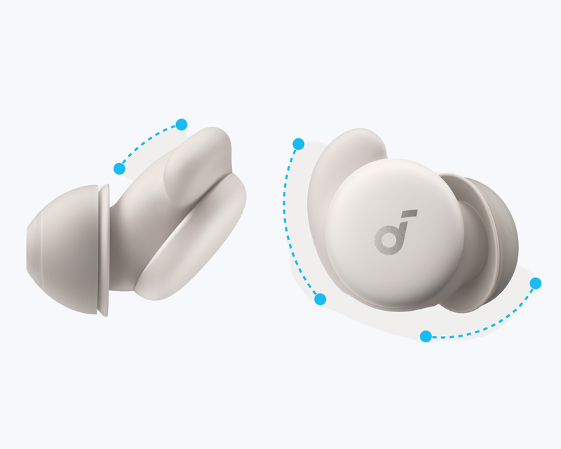 Soundcore Sleep A20 Noise Masking BT bežične bubice bež