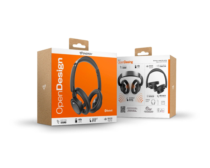 OpenDesign Headphones Black (M50061)