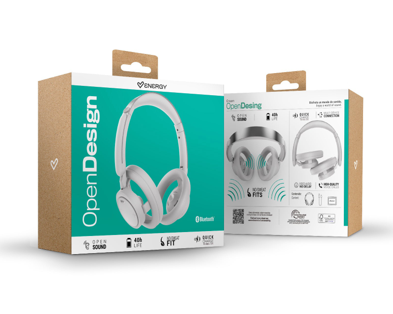 OpenDesign Headphones White (M50060)