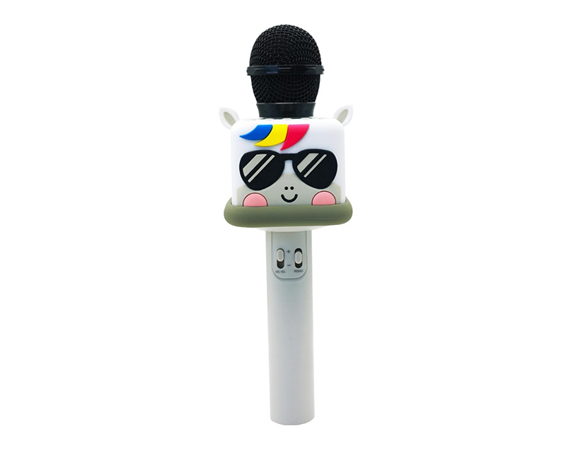Karaoke Bluetooth Mikrofon ZX10 crno-beli
